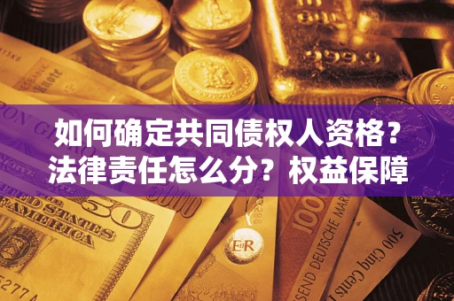 济南如何确定共同债权人资格？法律责任怎么分？权益保障技巧揭秘！