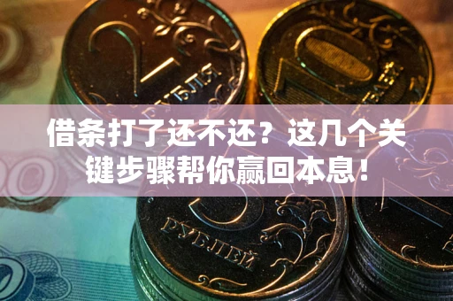 济南借条打了还不还？这几个关键步骤帮你赢回本息！
