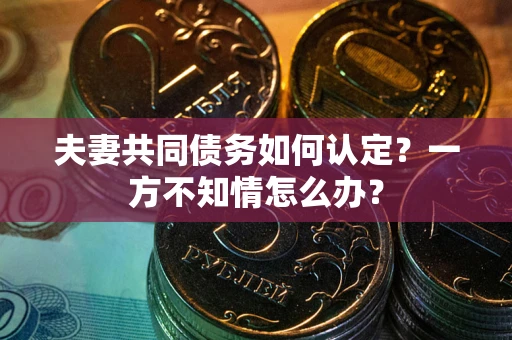 济南夫妻共同债务如何认定？一方不知情怎么办？