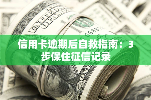 济南信用卡逾期后自救指南：3步保住征信记录