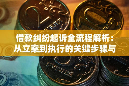 济南借款纠纷起诉全流程解析：从立案到执行的关键步骤与防败诉指南