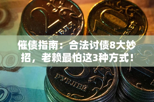 济南催债指南：合法讨债8大妙招，老赖最怕这3种方式！