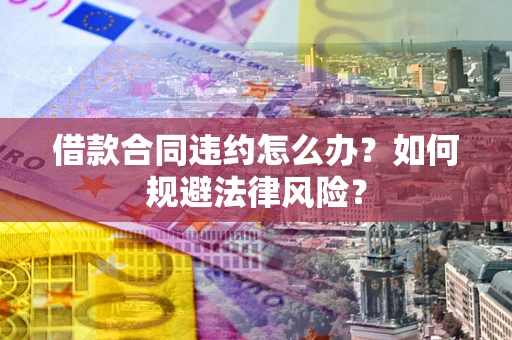 济南借款合同违约怎么办？如何规避法律风险？